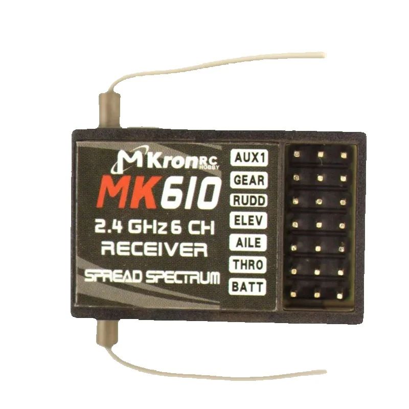 DSM2 MK610 AR6100 2.4G 6CH RC  - Drone Battery Adapter recension och pris