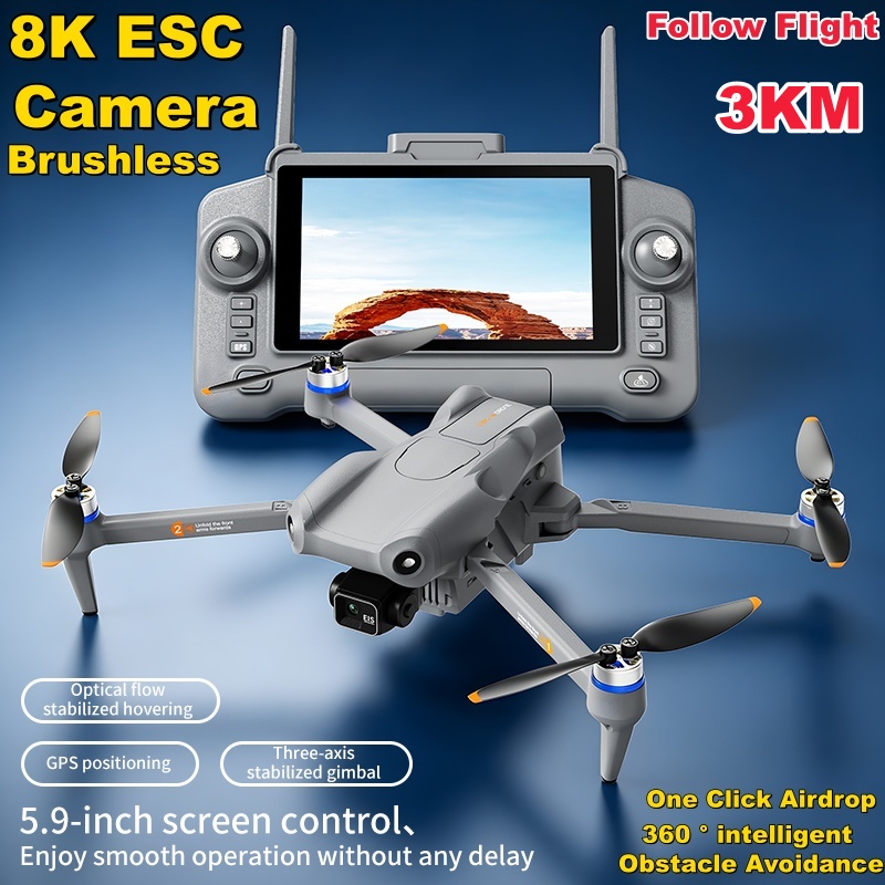 5.9in Touch Screen 3 Axis Gimb - Drone Controller Screen recension och pris