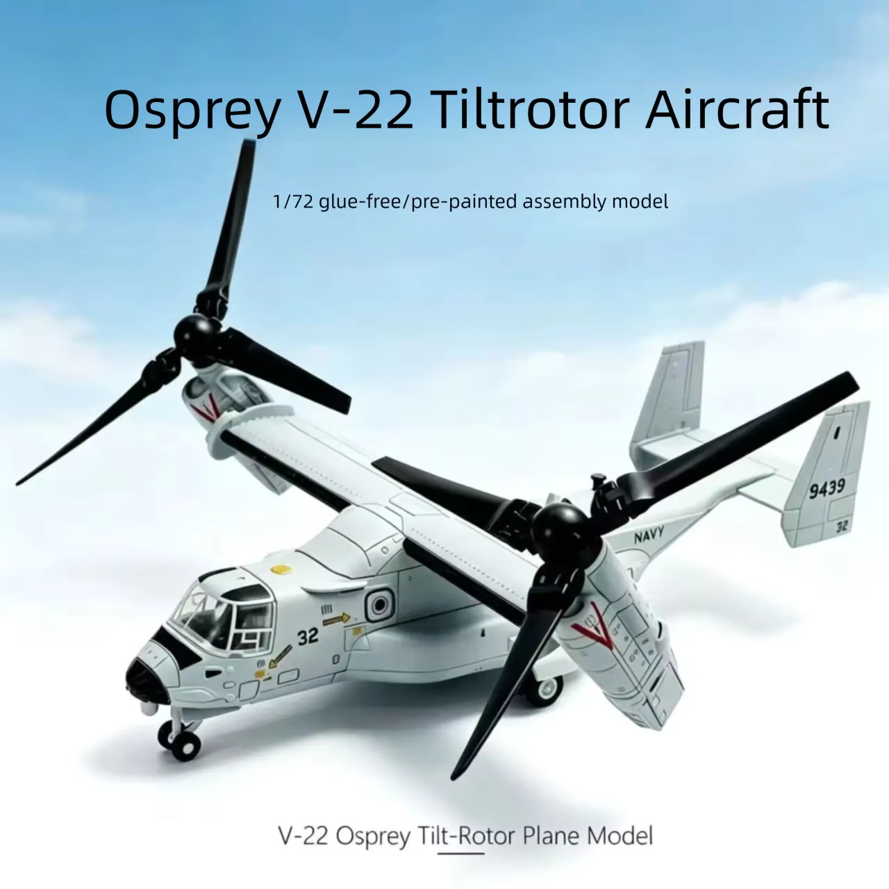 1/72 Scale ABS Plastic V-22 Os - Jjrc Drone X12 recension och pris