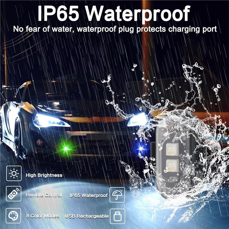 Remote-Controlled 12Pcs Wirele - Drone Strobe Light recension och pris