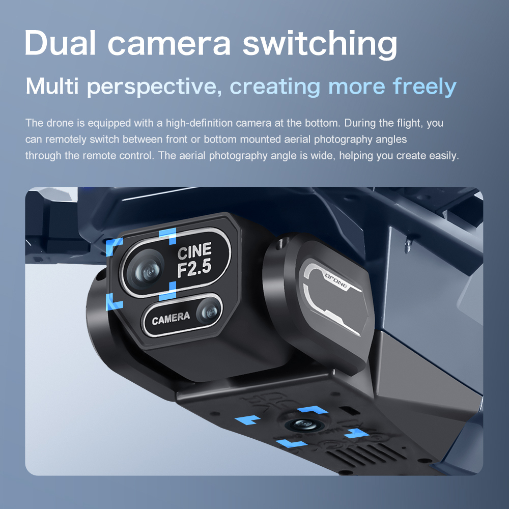 Original GT8 drone 8K HD dual  - Jjrc Drone X12 recension och pris