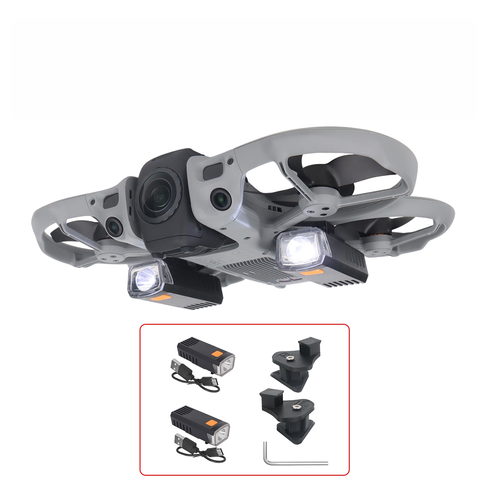 Night Flight Light for DJI Ava - Drone Strobe Light recension och pris